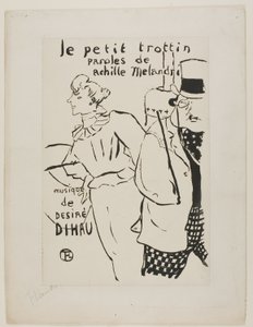 The Little Errand Girl by Henri de Toulouse Lautrec