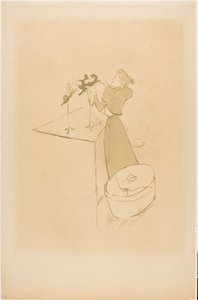 The Milliner, Renée Vert by Henri de Toulouse Lautrec