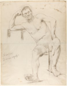 The Model Nizzavena by Henri de Toulouse Lautrec