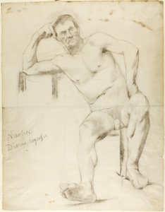 The Model Nizzavena by Henri de Toulouse Lautrec