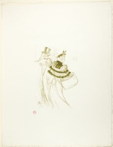 The Old Gentlemen by Henri de Toulouse Lautrec