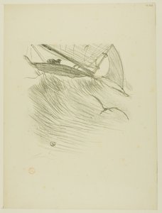 The Sea Swallows, from Mélodies de Désiré Dihau by Henri de Toulouse Lautrec