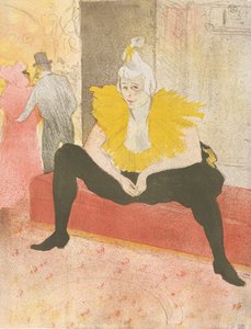 The Seated Clowness Mademoiselle Cha-u-ka-o from the Series Elles