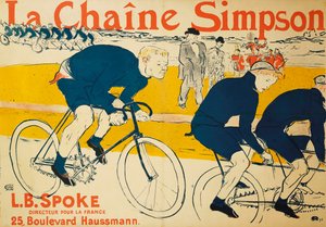 The Simpson Chain, 1896 by Henri de Toulouse Lautrec