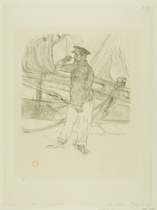 The Smoked Herring, from Melodies of Desire Dihau by Henri de Toulouse Lautrec