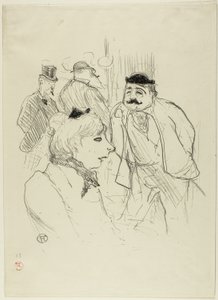 The Stalk—Moulin Rouge by Henri de Toulouse Lautrec