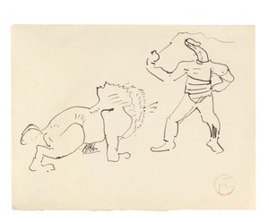The Tamer by Henri de Toulouse Lautrec