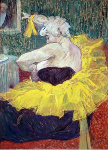 The Clown Cha U Kao, Artist at the Moulin Rouge by Henri de Toulouse Lautrec