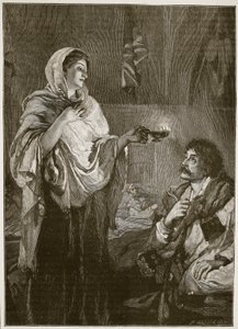 Florence Nightingale in the Hospital at Scutari, illustration from 