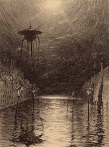 Martian Machine over the Thames by Henrique Alvim Correa