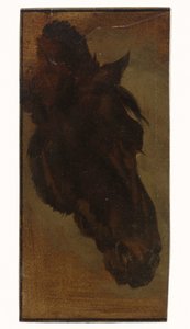 Horse Head by Henriëtte Ronner