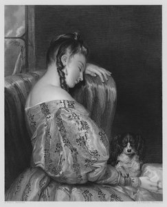 The Fair Sleeper, from the picture in the Vernon Gallery