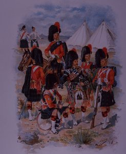 Black Watch, 42nd Royal Highlanders by Henry A. Payne