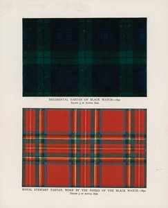 42nd Royal Highlanders The Black Watch. Regimental tartans
