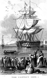 The Convict Ship, c. 1820