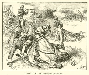 Defeat of the American Dragoons by Henry Alexander (after) Ogden