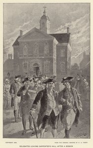 Delegates Leaving Carpenter
