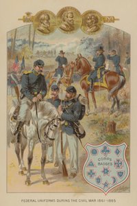 Federal Uniforms of the American Civil War by Henry Alexander (after) Ogden