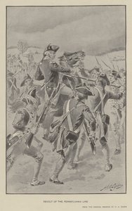 Revolt of the Pennsylvania Line by Henry Alexander (after) Ogden