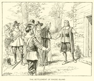 The Settlement of Rhode Island by Henry Alexander (after) Ogden