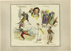 Plate from Illustrations to Popular Songs by Henry Alken