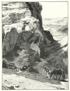 Shadow of a great rock, near War Sabo by Henry Andrew Harper