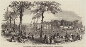 Peace, Temperance, and Bond of Universal Brotherhood Festival, at Hartwell, Bucks by Henry Anelay