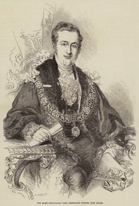 The Right Honourable John Kinnersley Hooper, Lord Mayor by Henry Anelay