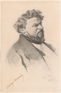 Portrait of a Man by Henry Bonaventure Monnier