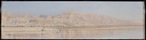 The Nile - Luxor (The Mountains of Thebes) by Henry Brokman Knudsen