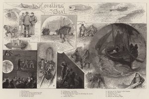 Hovelling at Deal by Henry Charles Seppings Wright