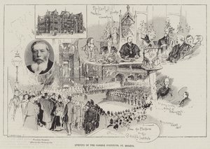Opening of the Gamble Institute, St Helens