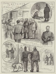 Sketches with the Police at the East End