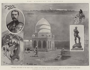 The Avenging of Gordon, Omdurman, the Scene of the Great Battle between the Combined British and Egyptian Troops and the Dervishes of the Sudan