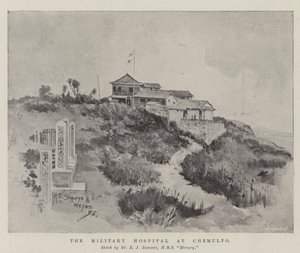 The Military Hospital at Chemulpo by Henry Charles Seppings Wright