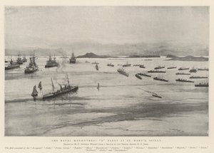 The Naval Manoeuvres, X Fleet at St Mary