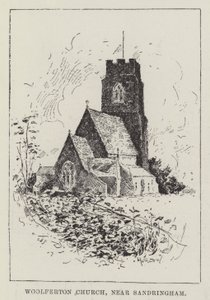 Woolferton Church, Near Sandringham by Henry Charles Seppings Wright