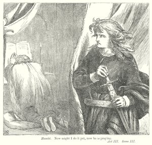 Hamlet by Henry Courtney (after) Selous