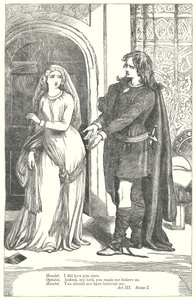 Hamlet by Henry Courtney (after) Selous