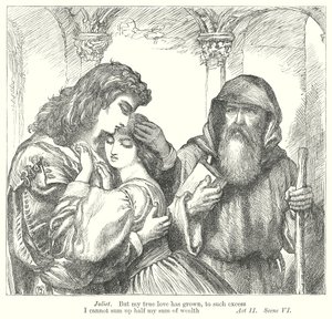Romeo and Juliet by Henry Courtney (after) Selous