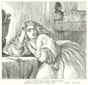 Romeo and Juliet by Henry Courtney (after) Selous