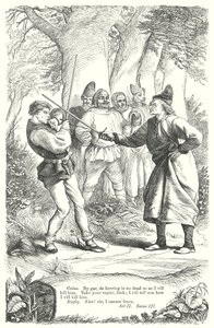 The Merry Wives of Windsor by Henry Courtney (after) Selous