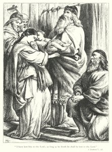 The Presentation of Samuel by Henry Courtney (after) Selous