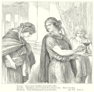 Timon of Athens by Henry Courtney (after) Selous