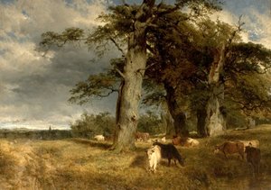 Landscape in the Dukeries, Nottinghamshire, 1850