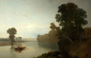 The River Trent at Wilford by Henry Dawson