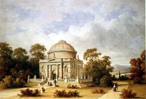 A Design for the Hamilton Mausoleum by Henry Edmund Goodridge
