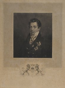 Portrait of Kyrill Alexandrovich Naryshkin, 1786-1838 by Henry Edward Dawe