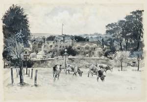 Marple Hall by Henry Edward Tidmarsh