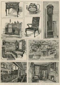 The annual Wesleyan conference - relics of John Wesley in London by Henry Edward Tidmarsh